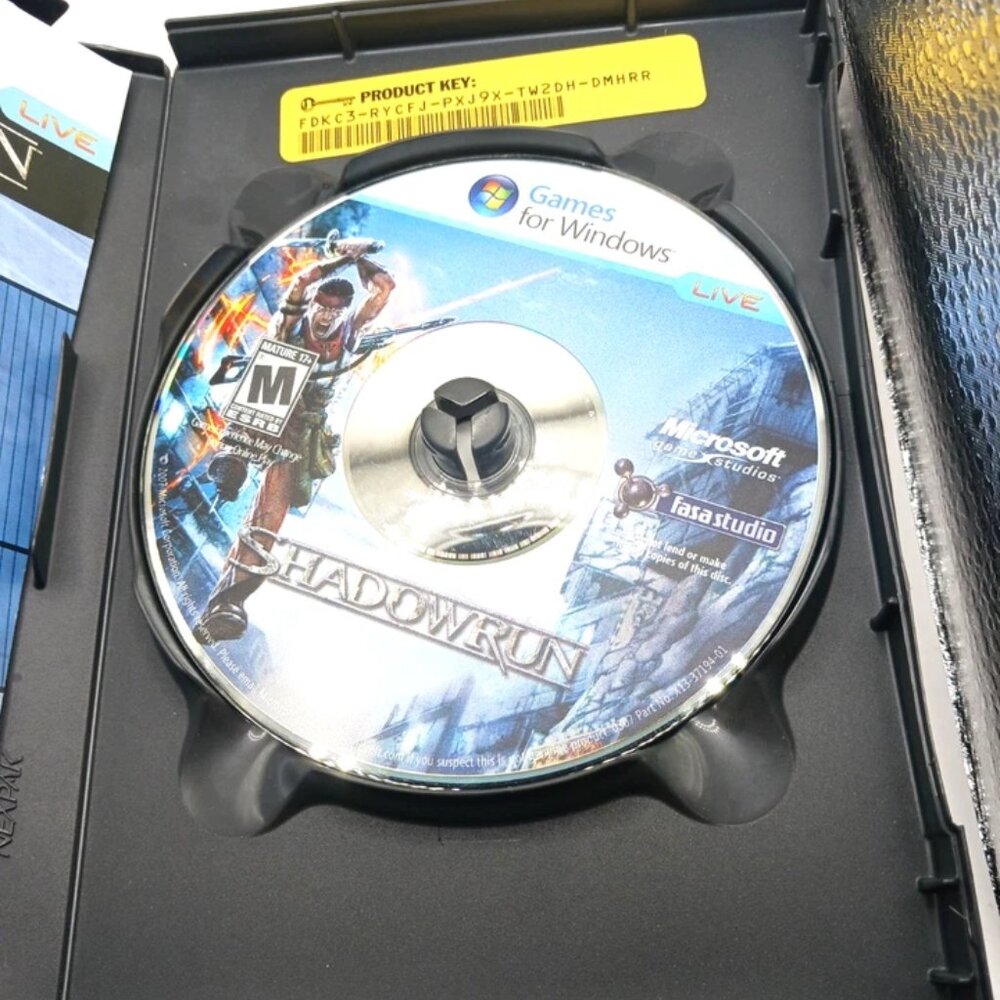 Shadowrun PC Game for Windows-2007 Complete With Instructions - Picture 3 of 6